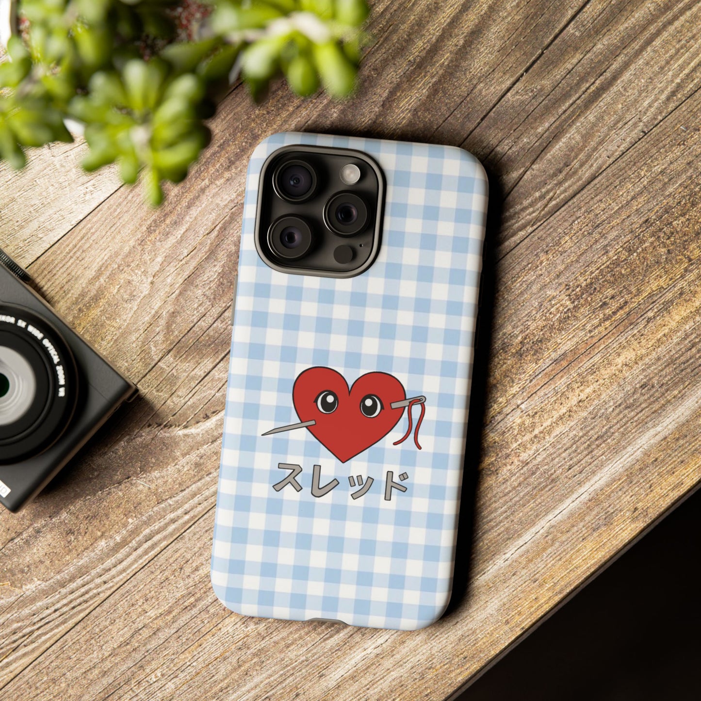 Needle and Thread Heart Phone Case