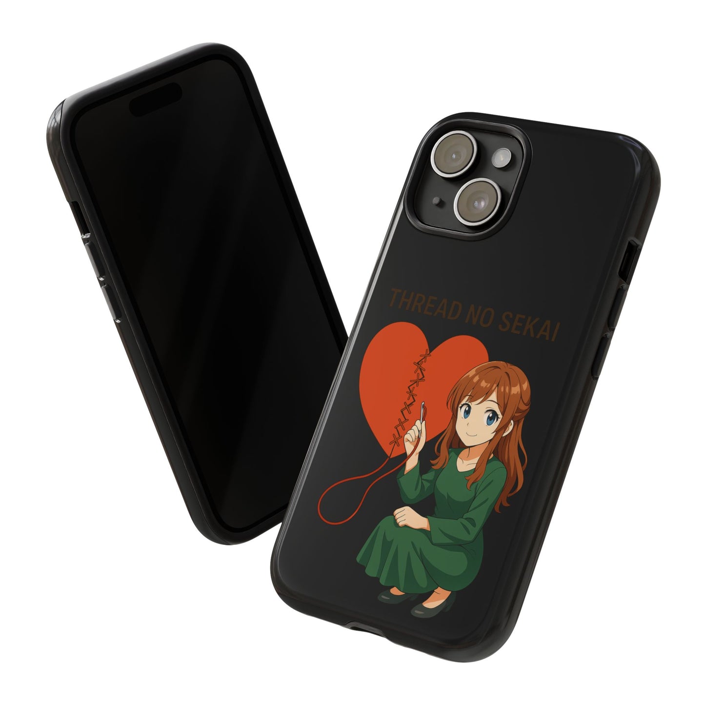 Thread No Sekai - Anime-Inspired Phone Case, Kawaii Design, Gift for Her, Cute Accessory