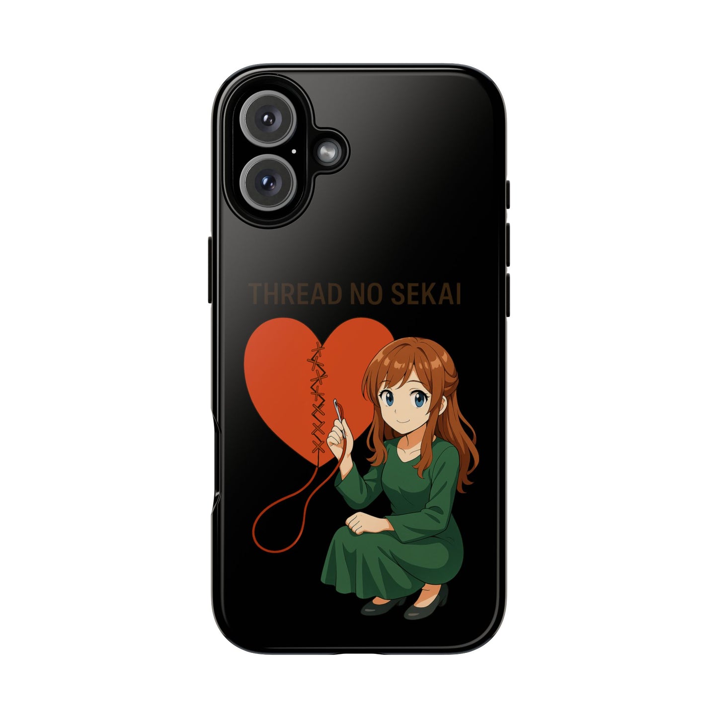 Thread No Sekai - Anime-Inspired Phone Case, Kawaii Design, Gift for Her, Cute Accessory