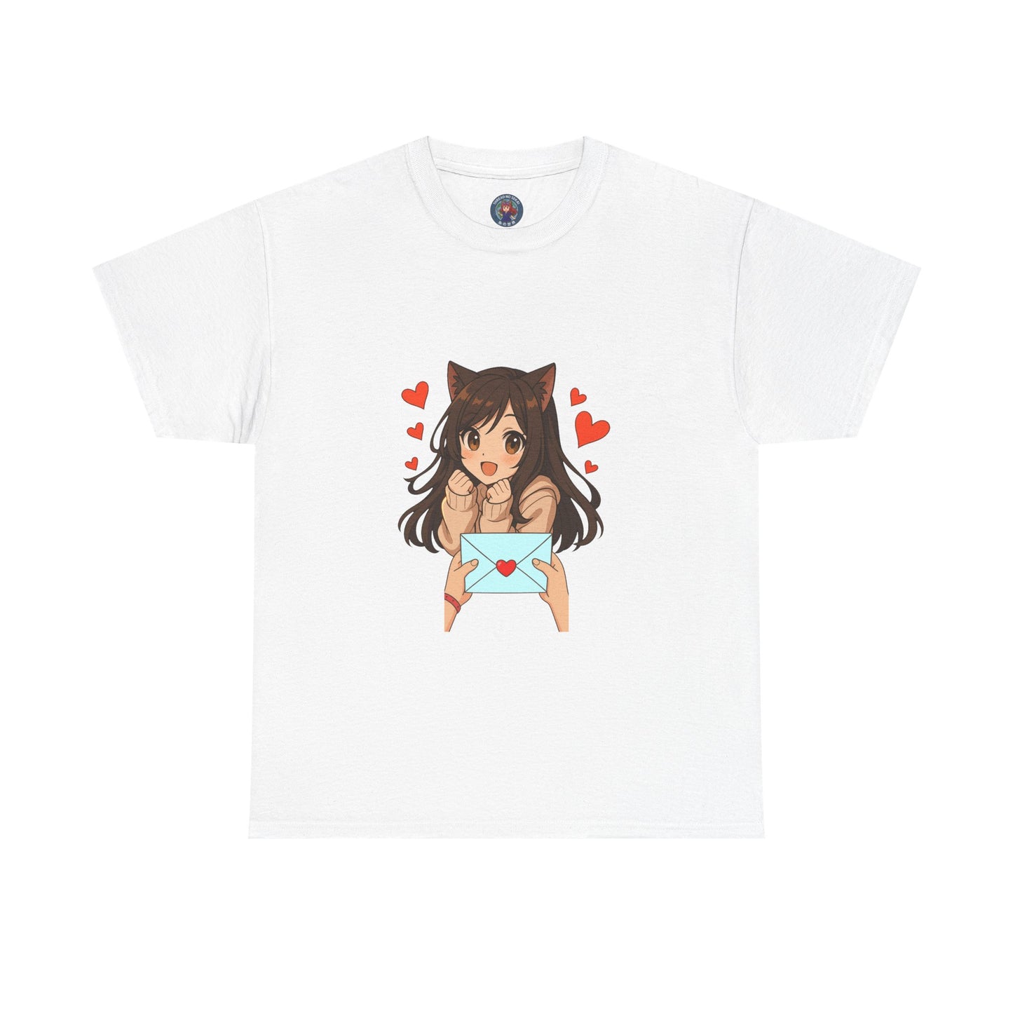 Anime Cat Girl In-Love T-Shirt