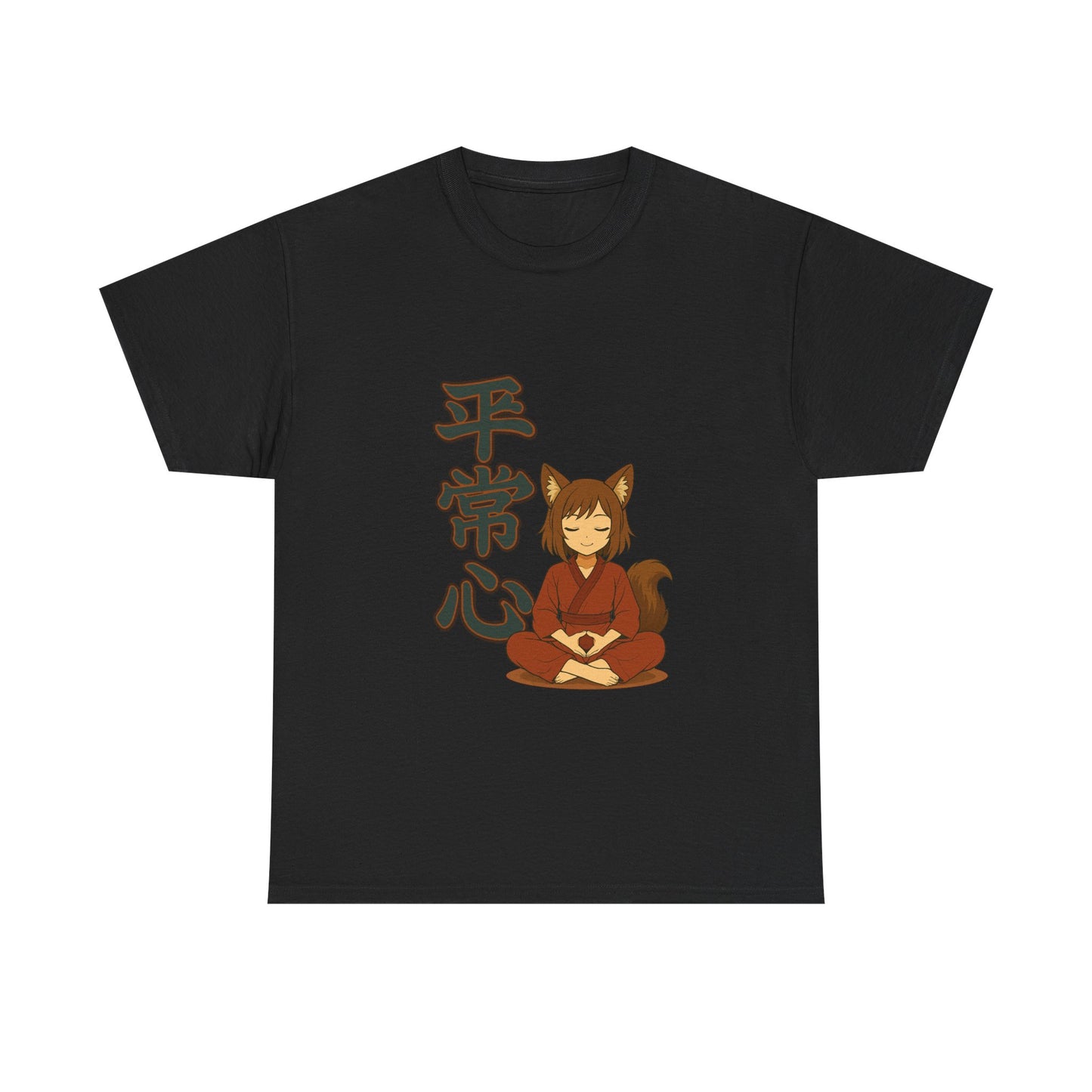 Zen Cat Girl Anime T-Shirt