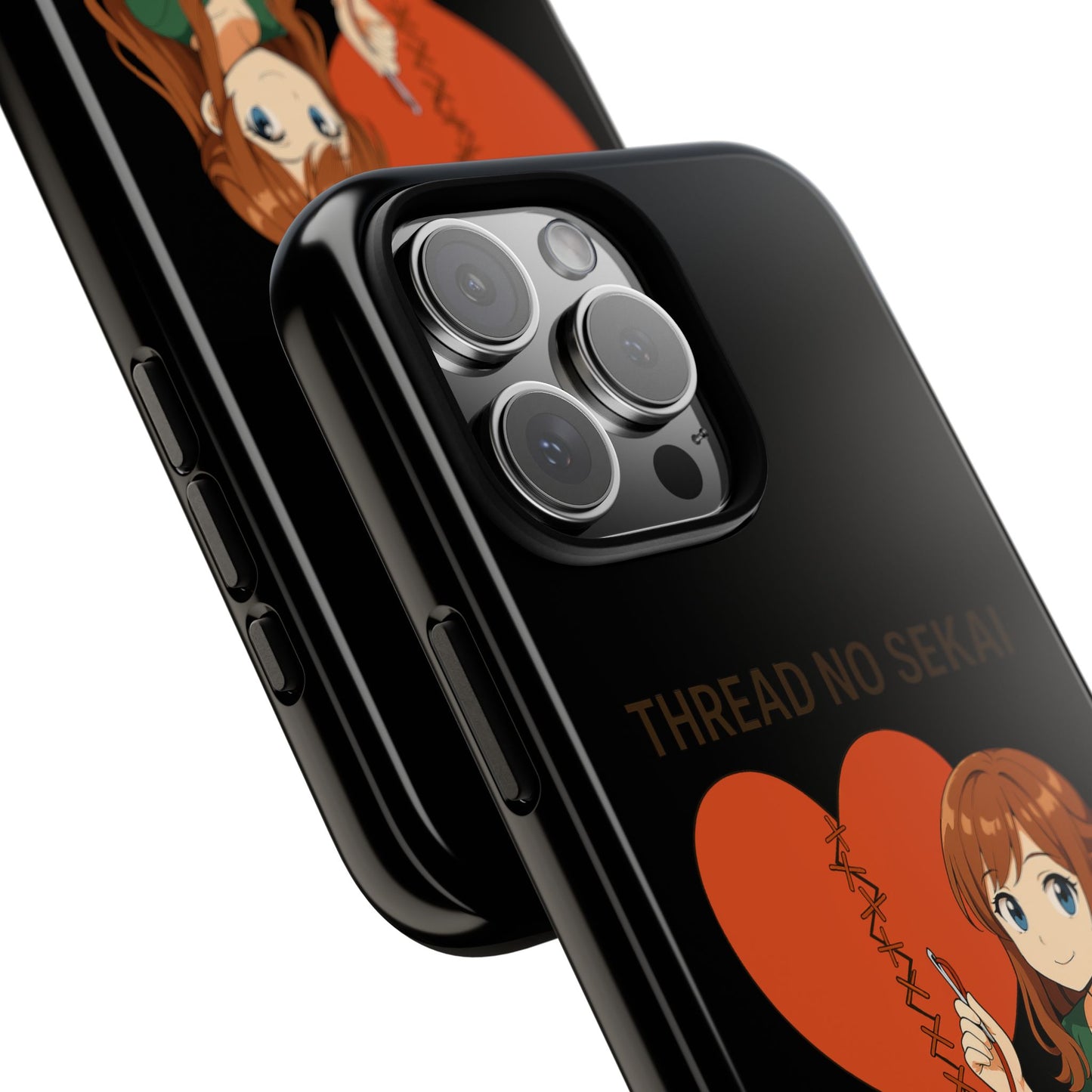 Thread No Sekai - Anime-Inspired Phone Case, Kawaii Design, Gift for Her, Cute Accessory