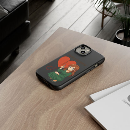 Thread No Sekai - Anime-Inspired Phone Case, Kawaii Design, Gift for Her, Cute Accessory