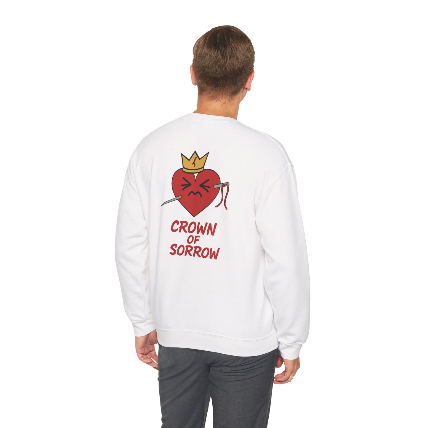 Heart Crown of Sorrow Sweatshirt