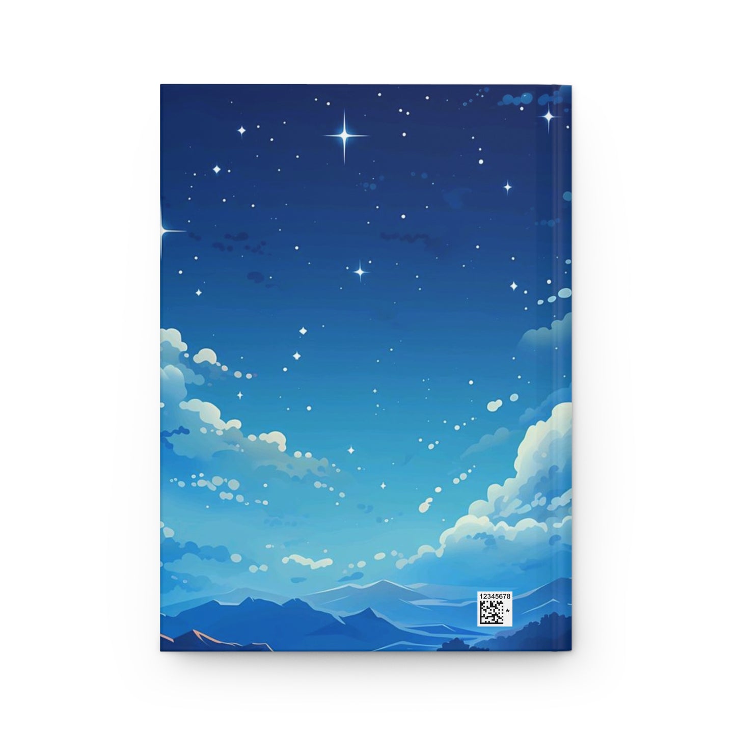 Blue Cat Girl Sky Journal