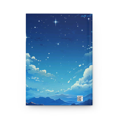 Blue Cat Girl Sky Journal