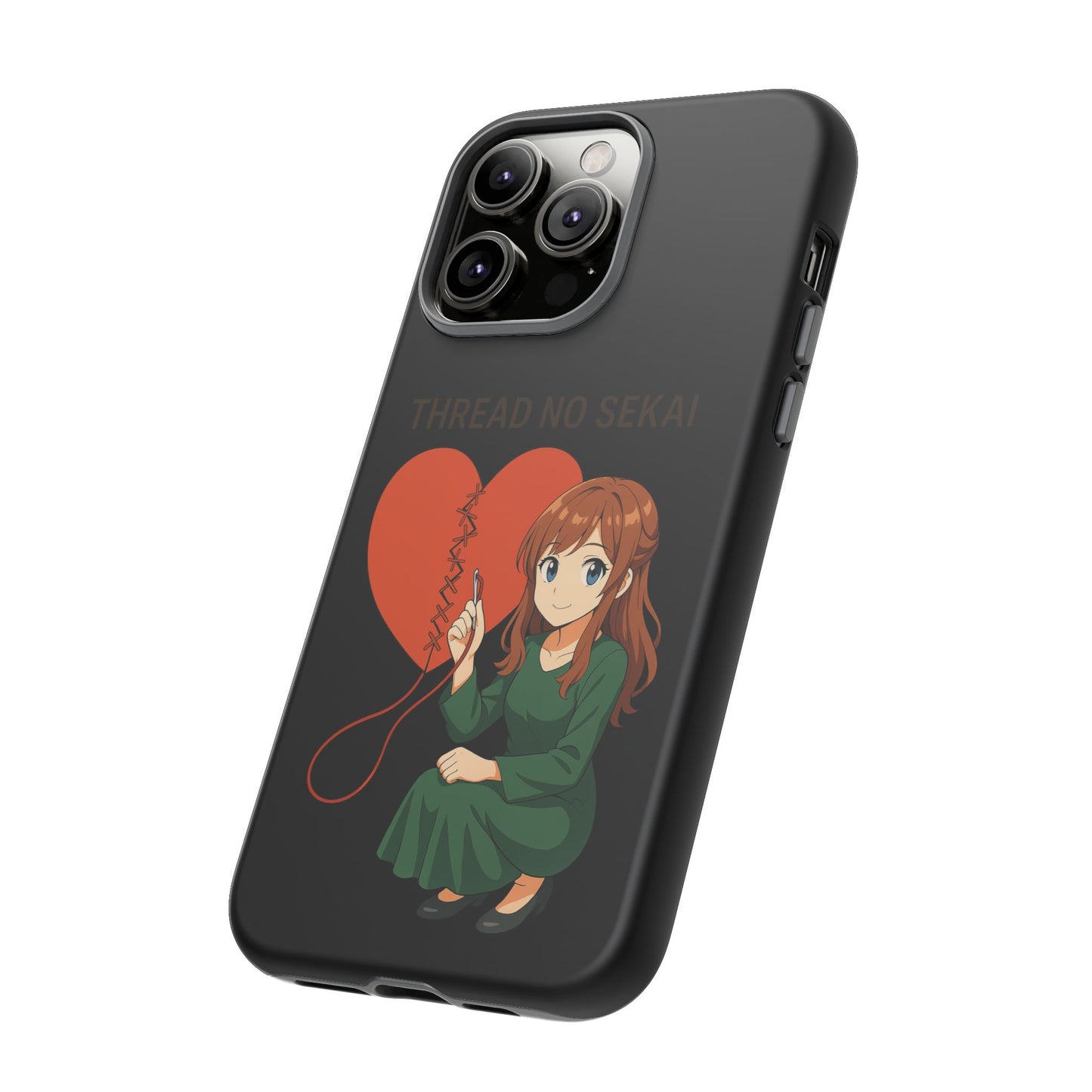 Thread No Sekai - Anime-Inspired Phone Case, Kawaii Design, Gift for Her, Cute Accessory