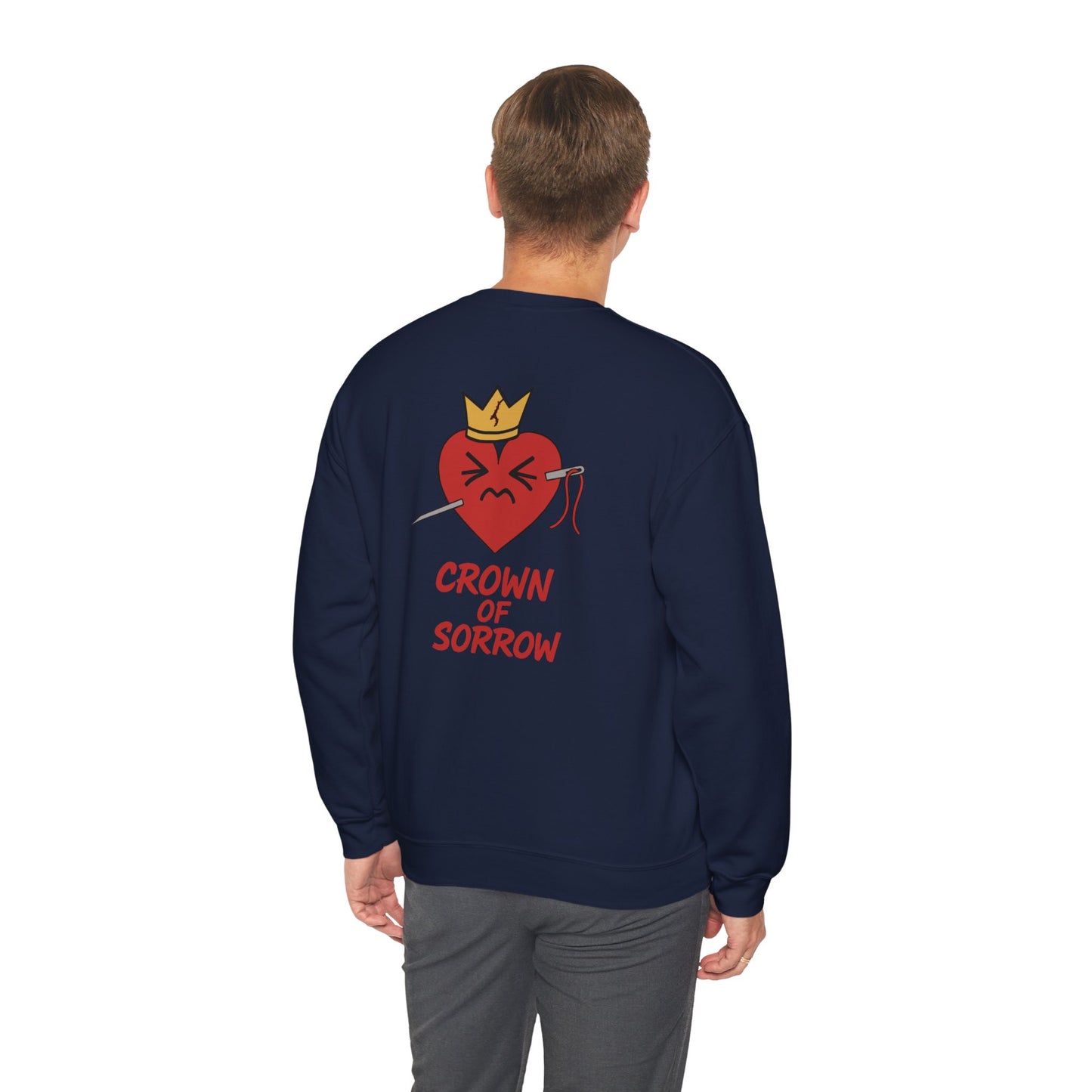Heart Crown of Sorrow Sweatshirt