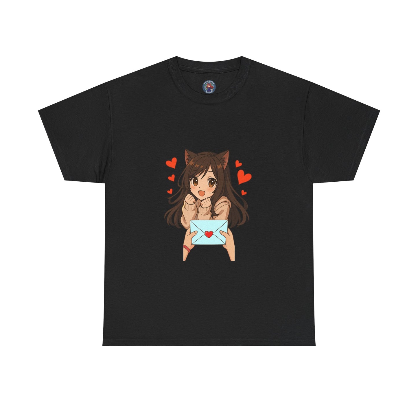 Anime Cat Girl In-Love T-Shirt
