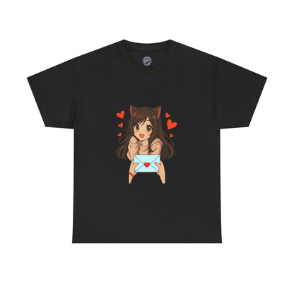 Anime Cat Girl In-Love T-Shirt