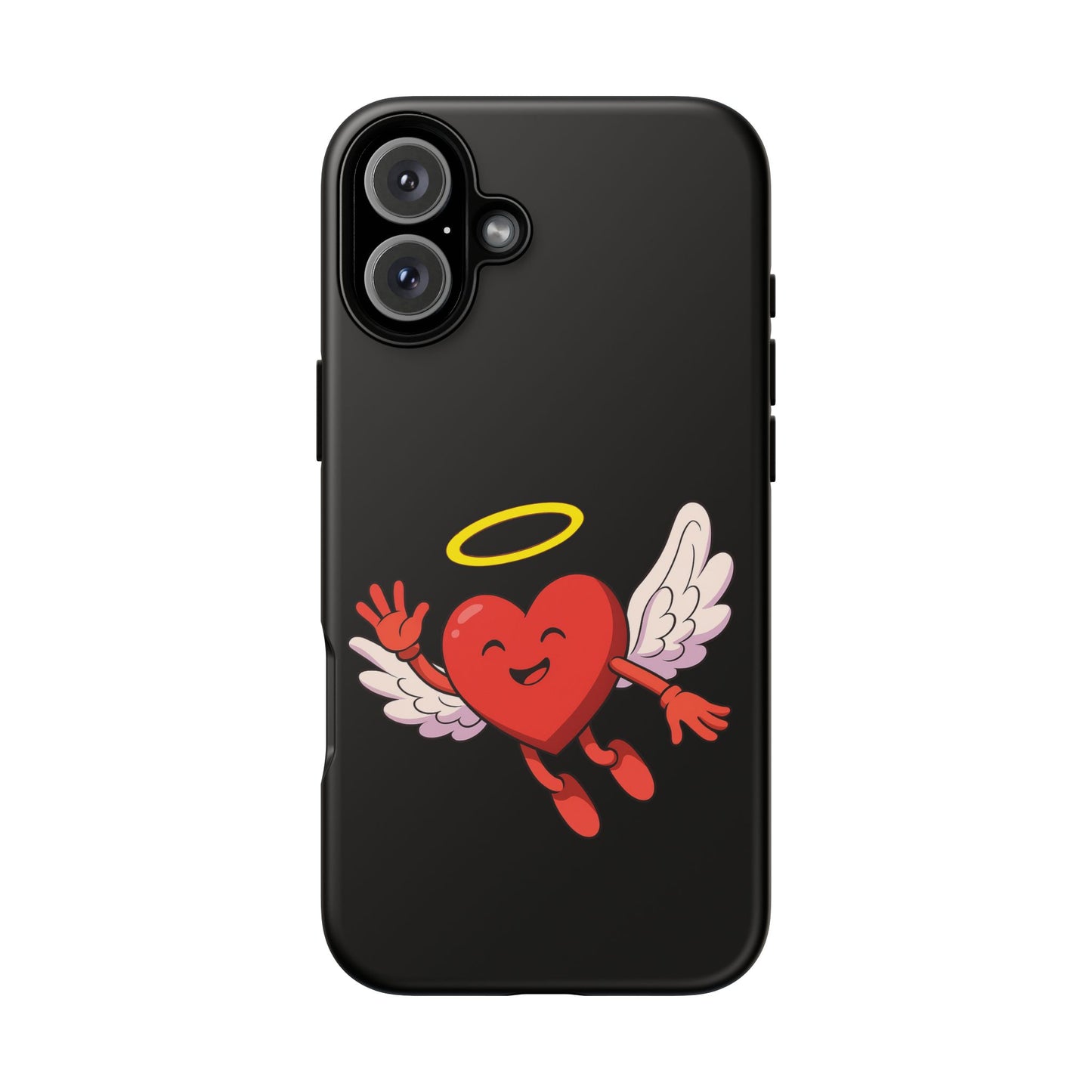 Cute Angel Heart Phone Case | Tough Cases for Everyday Protection, Gift for Friends, Unique Phone Cover, Valentine's Day