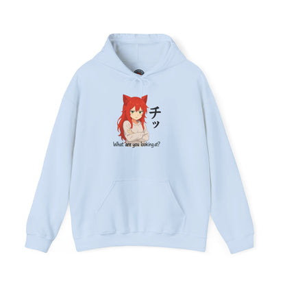 What Are You Looking At? Tsundere Hoodie