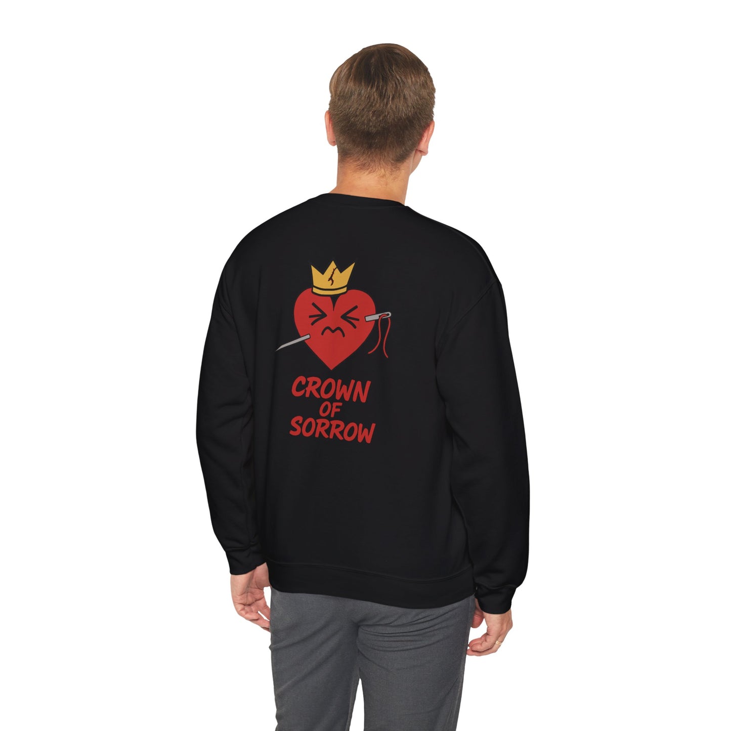 Heart Crown of Sorrow Sweatshirt