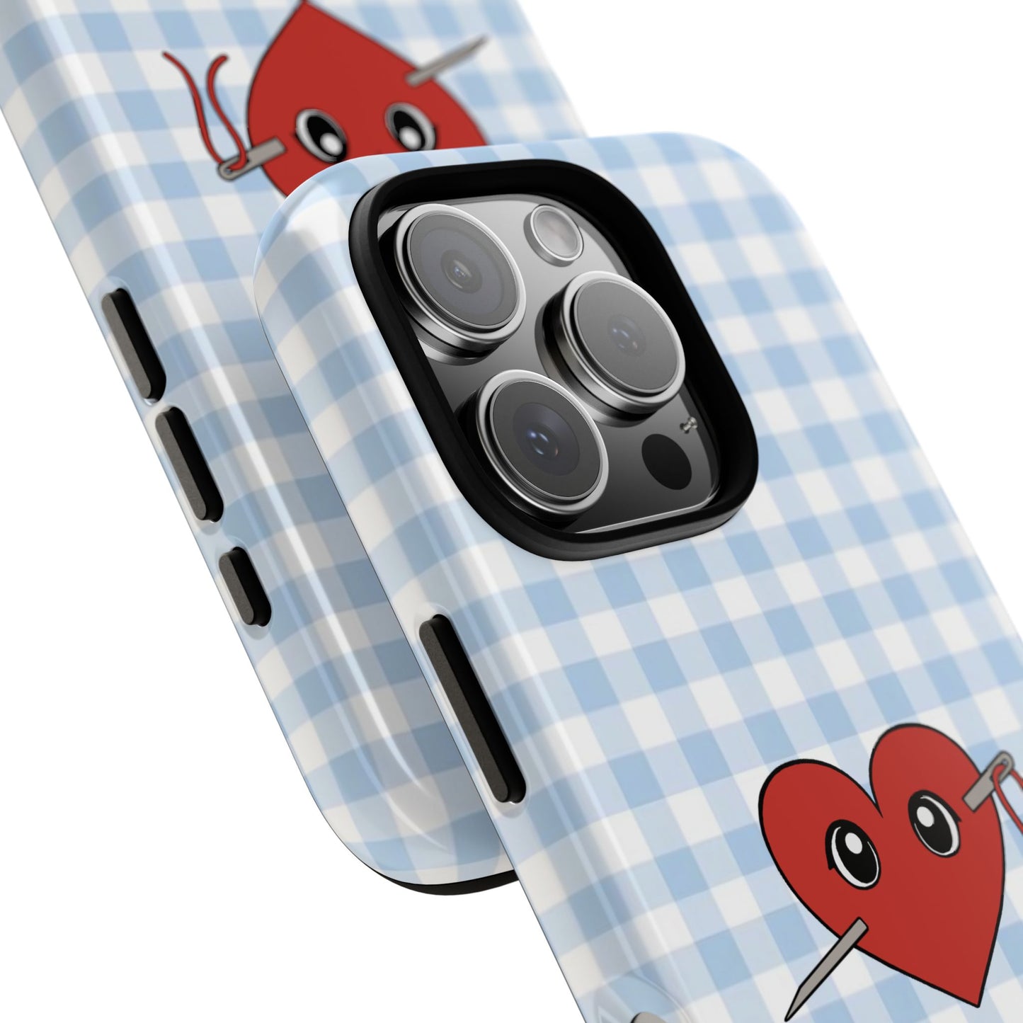 Needle and Thread Heart Phone Case