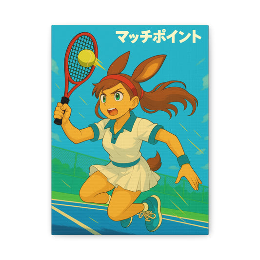 Tennis Anime Match Point Canvas