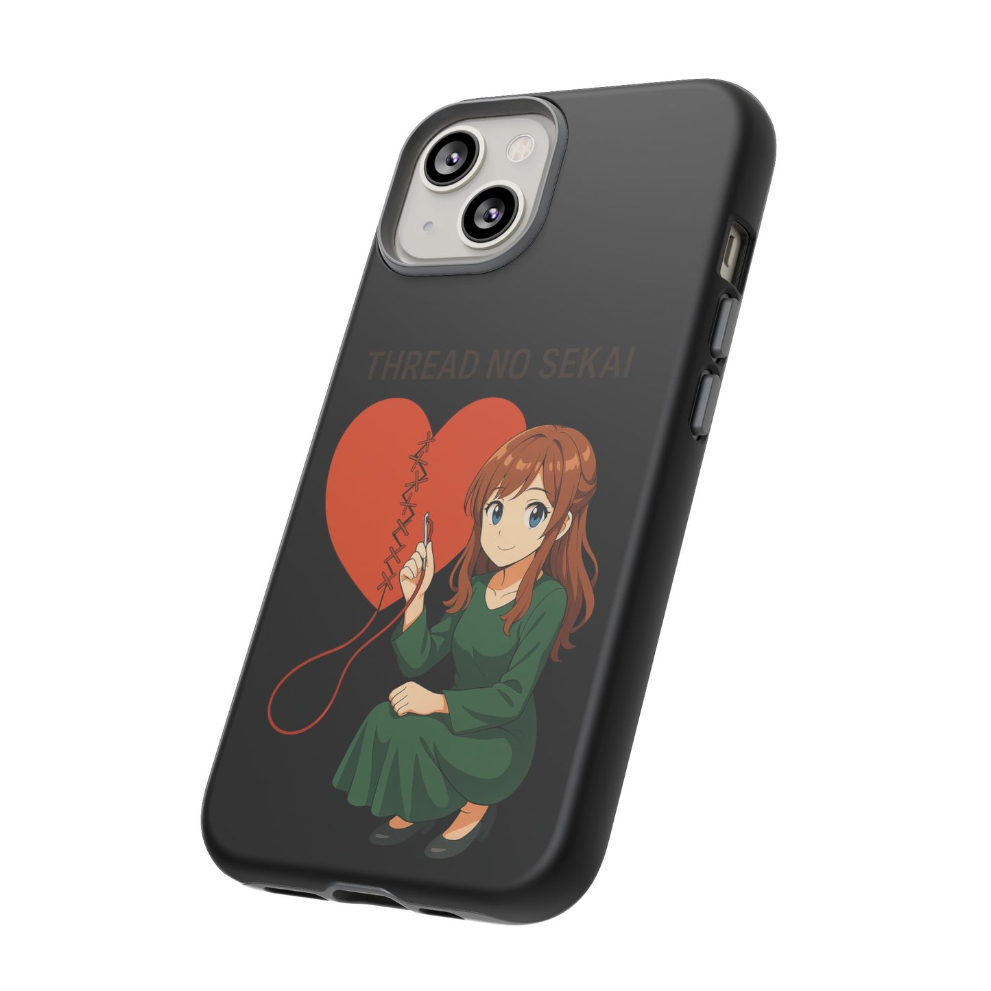 Thread No Sekai - Anime-Inspired Phone Case, Kawaii Design, Gift for Her, Cute Accessory