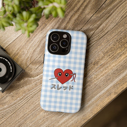 Needle and Thread Heart Phone Case
