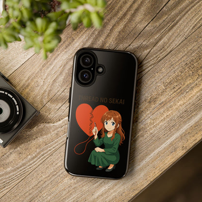 Thread No Sekai - Anime-Inspired Phone Case, Kawaii Design, Gift for Her, Cute Accessory