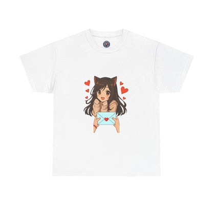 Anime Cat Girl In-Love T-Shirt