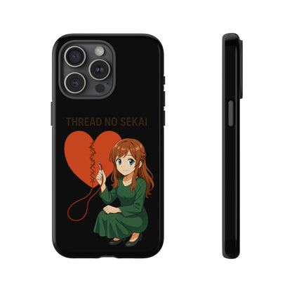 Thread No Sekai - Anime-Inspired Phone Case, Kawaii Design, Gift for Her, Cute Accessory