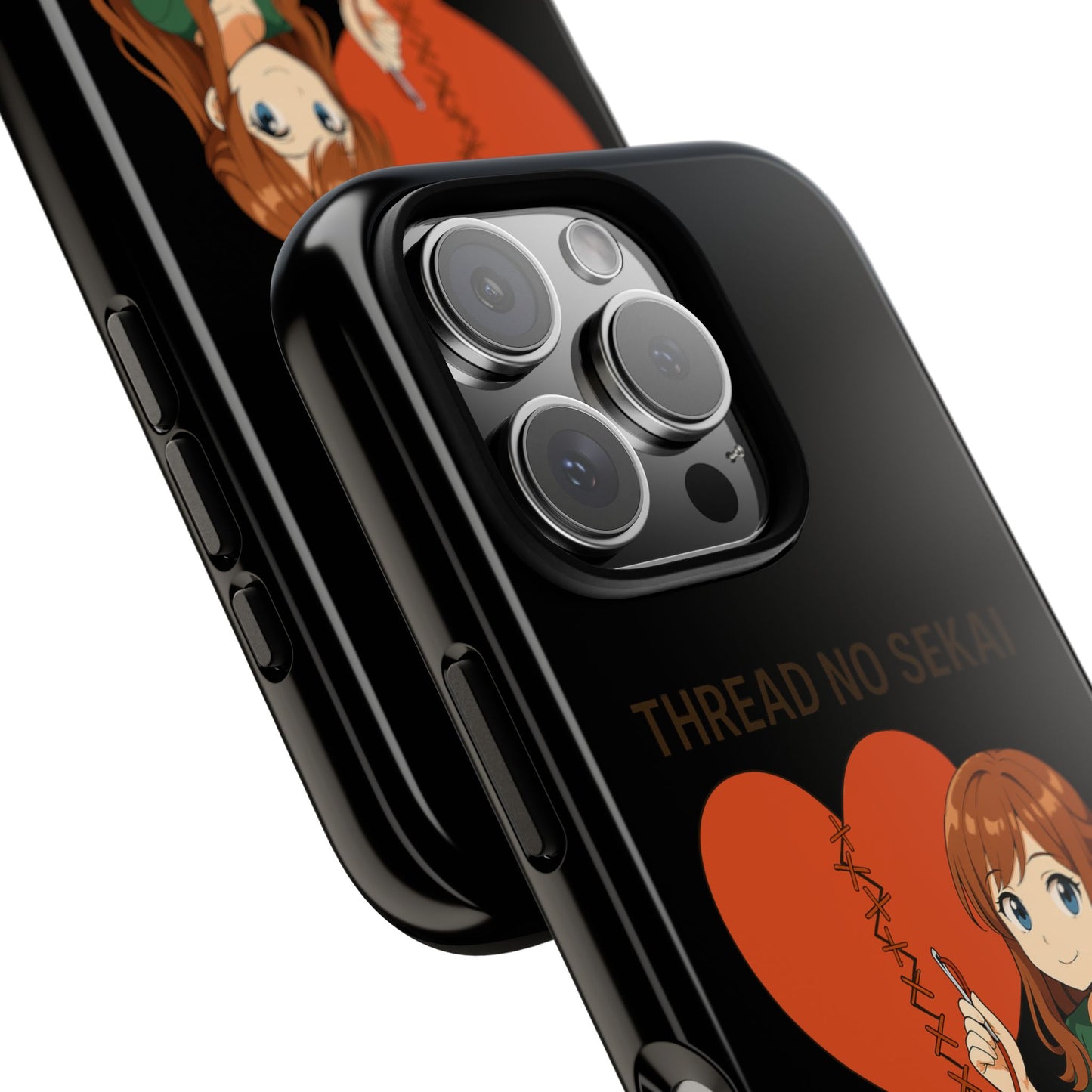 Thread No Sekai - Anime-Inspired Phone Case, Kawaii Design, Gift for Her, Cute Accessory