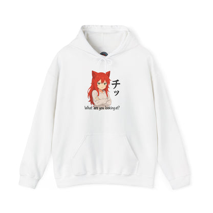 What Are You Looking At? Tsundere Hoodie
