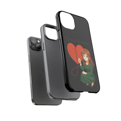 Thread No Sekai - Anime-Inspired Phone Case, Kawaii Design, Gift for Her, Cute Accessory
